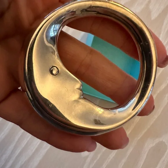 Tiffany & Co. Vintage Sterling Silver Moon Rattle - $400 - Picture 3 of 4